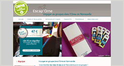 Desktop Screenshot of escaporne.fr